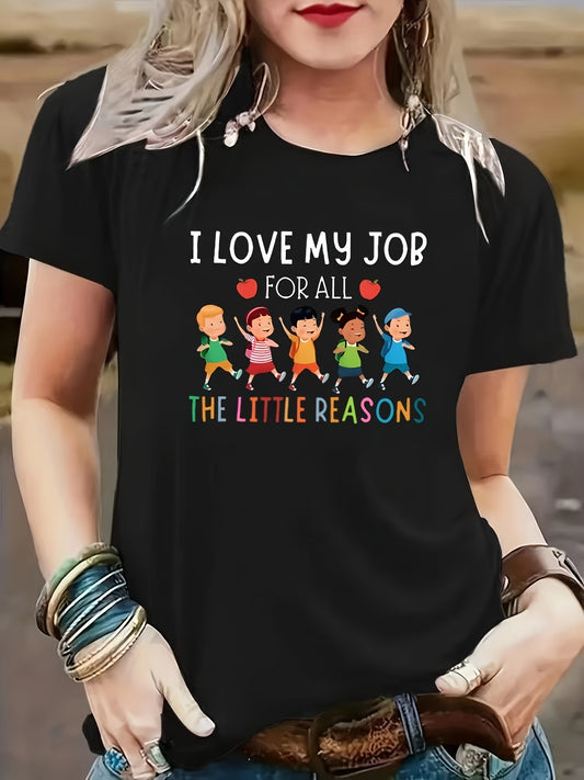 Love My Job Graphic Tee 💖👕