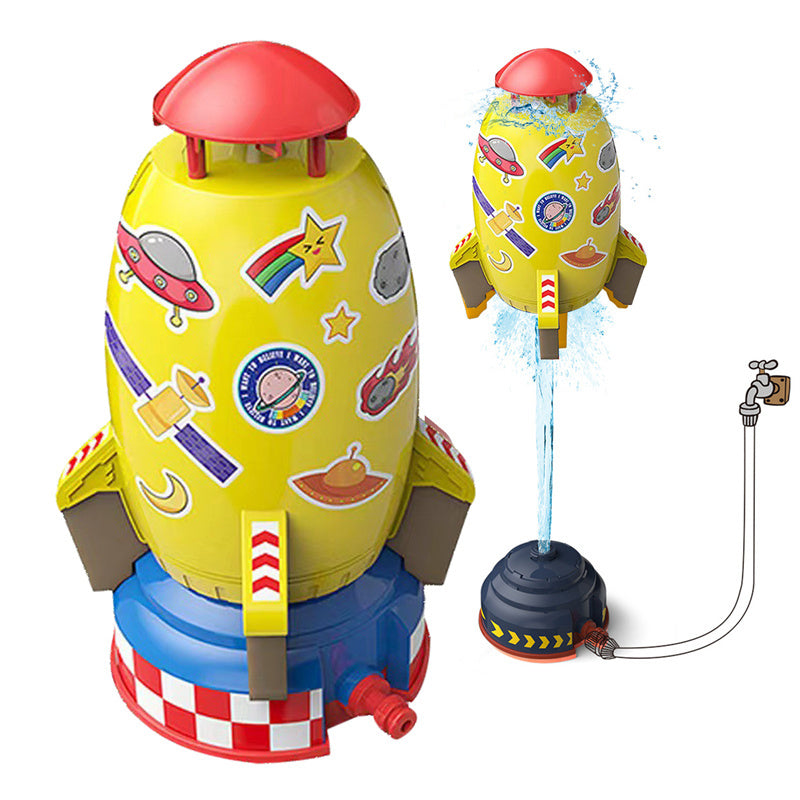 Rocket Launch Splash: Outdoor Water Pressure Rocket Launcher Toy