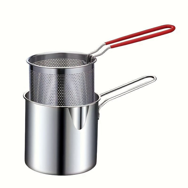 Chef Pro Stainless-Steel Deep Fryer Pot