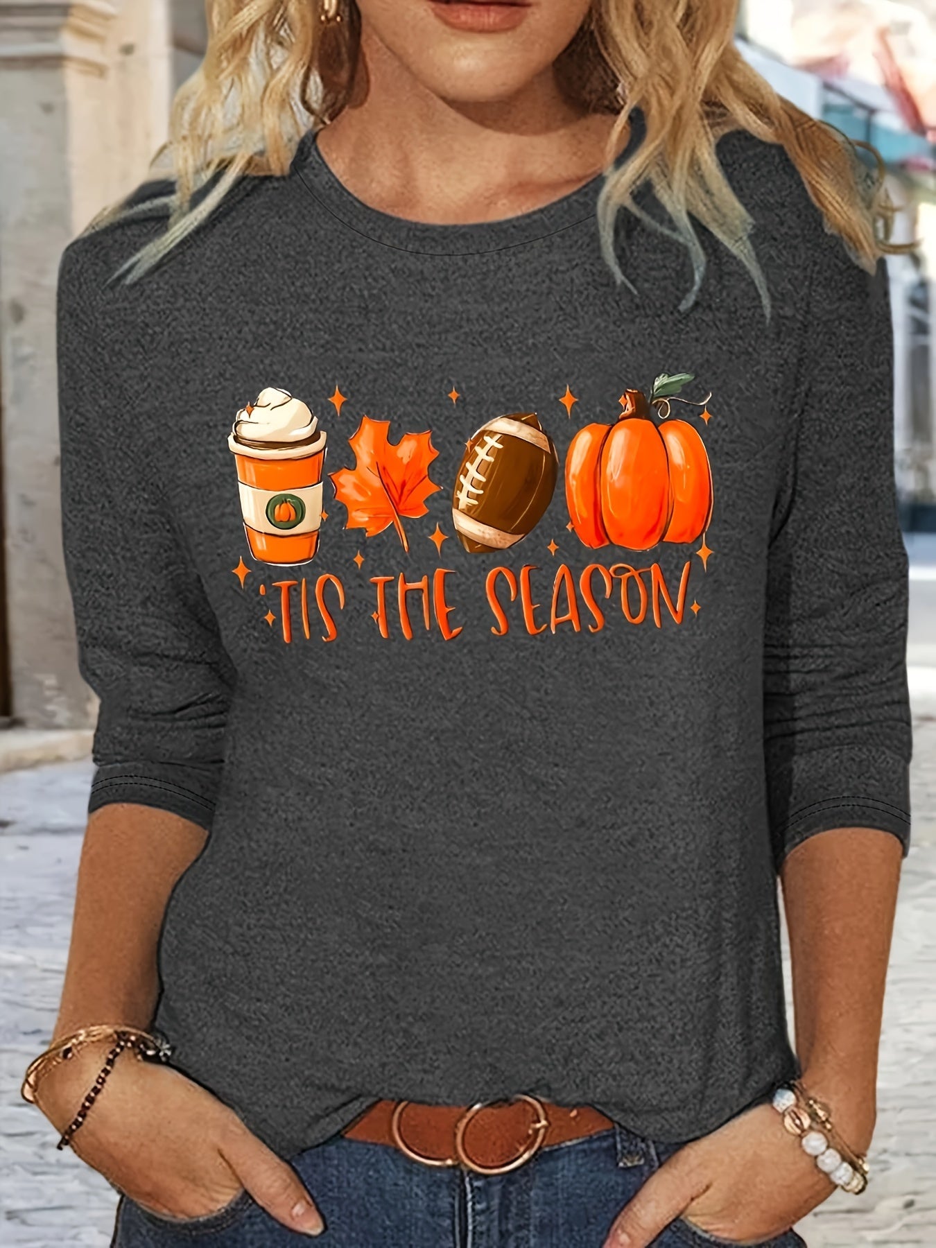 Pumpkin Chic Tee 🎃✨