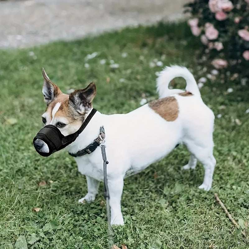 🚀 Bark Guard: Breathable Dog Muzzle 🐶