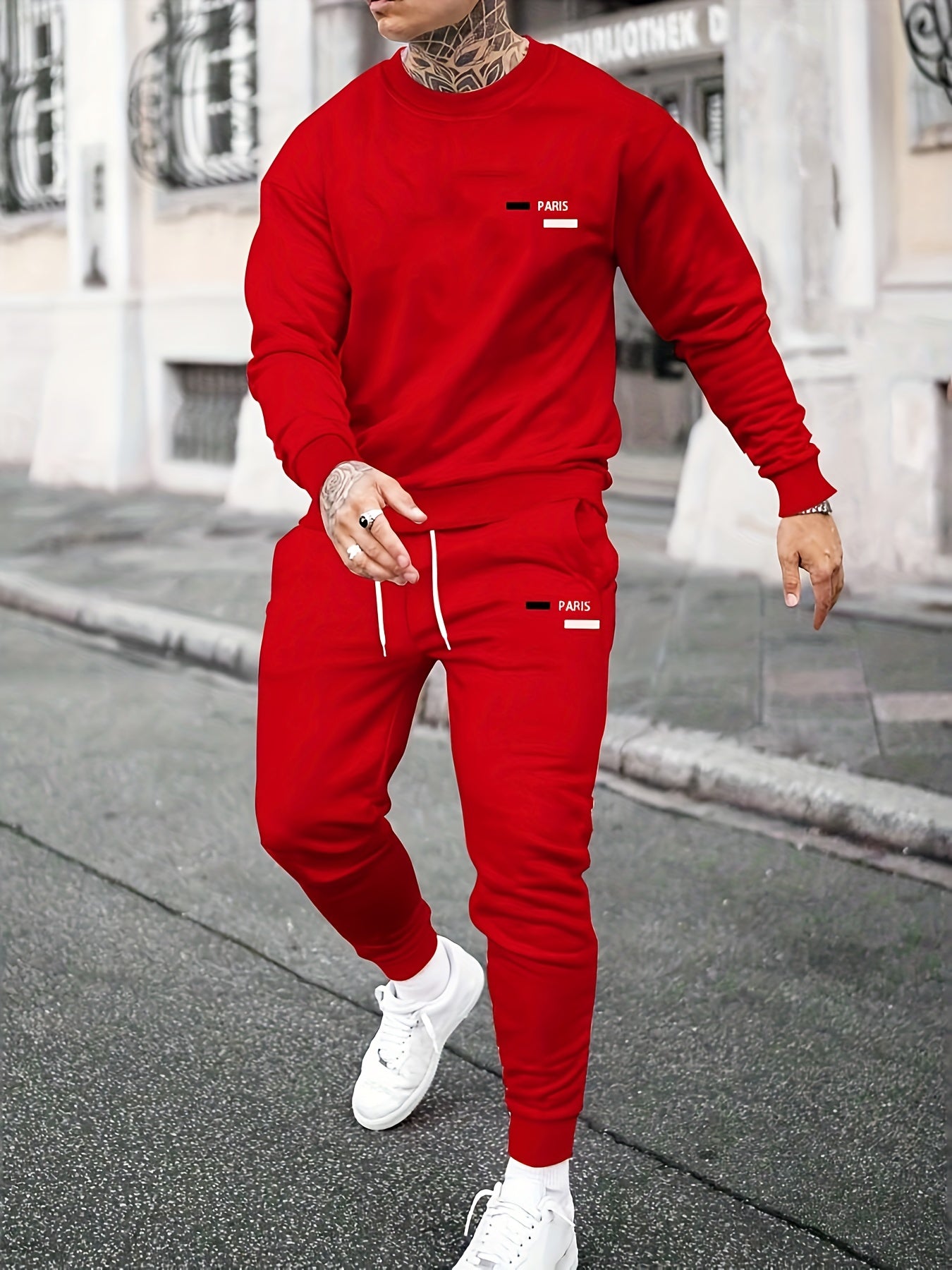 🍂 "Chill Vibes" Casual Sweat suit Set 🏃‍♂️