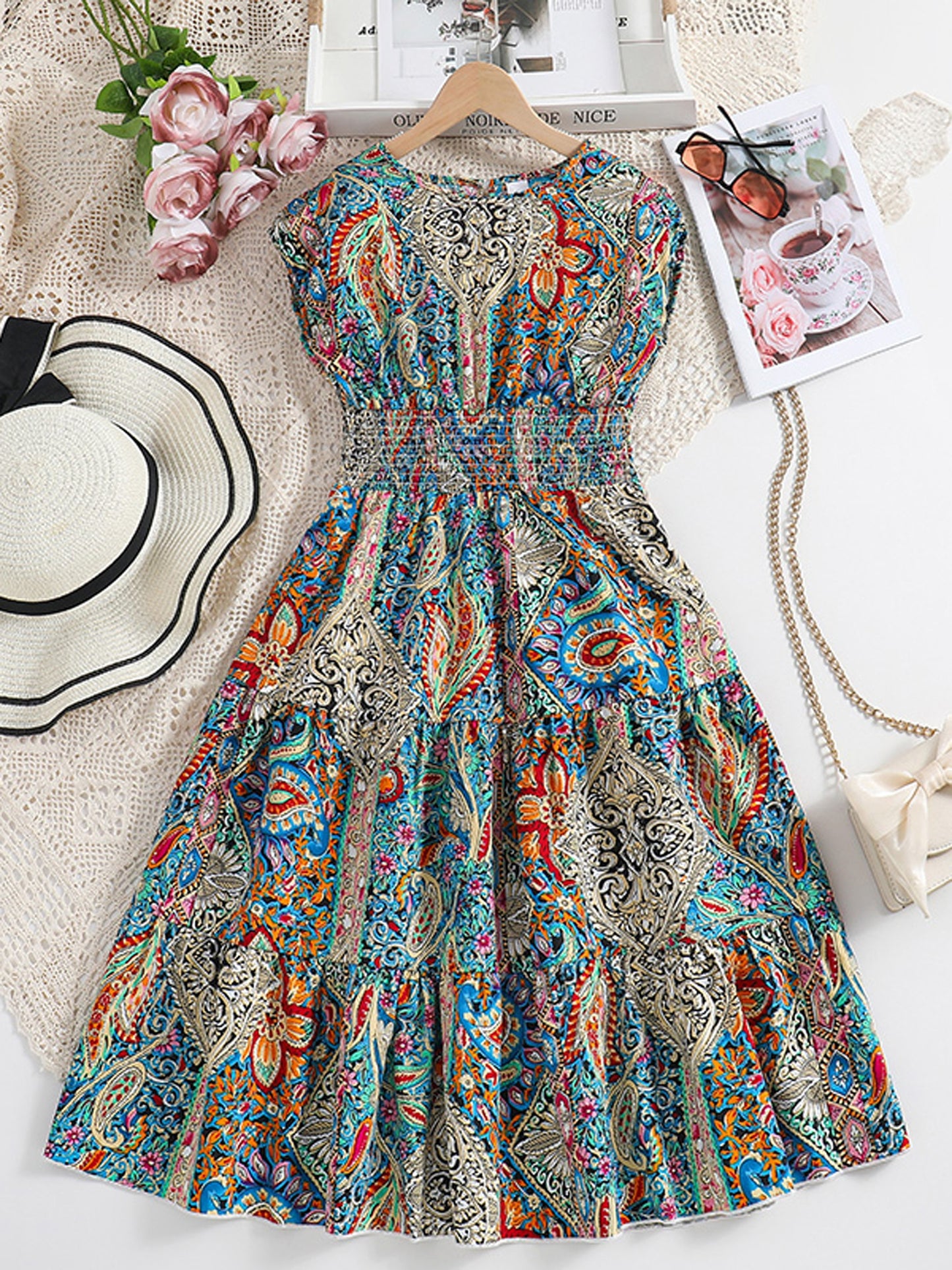 🌸 Girl's Bohemian Style Summer Dress 🌸