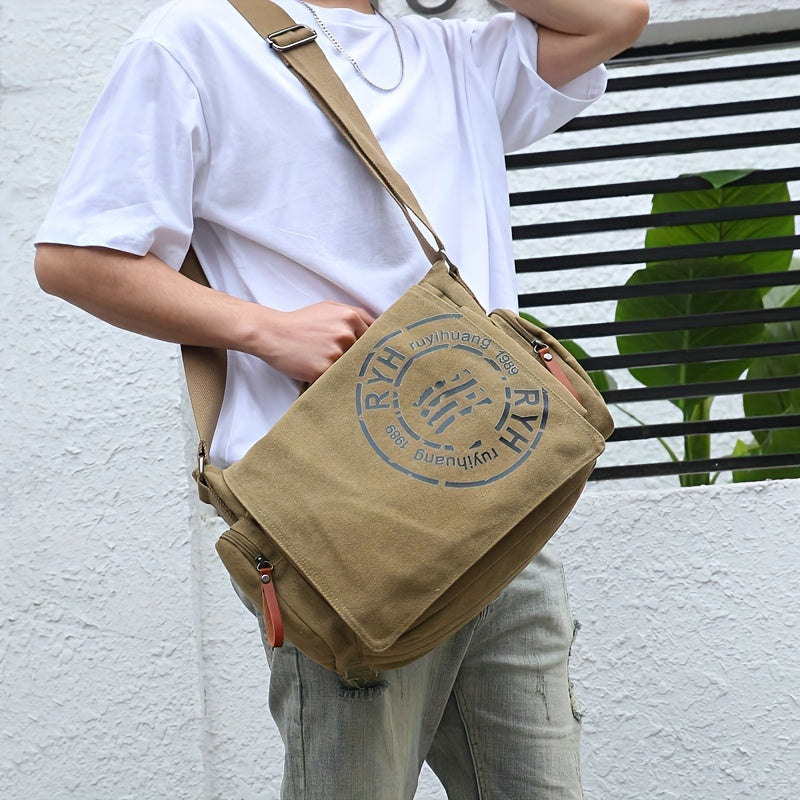 👜 Men's Trendy Canvas Sling Bag