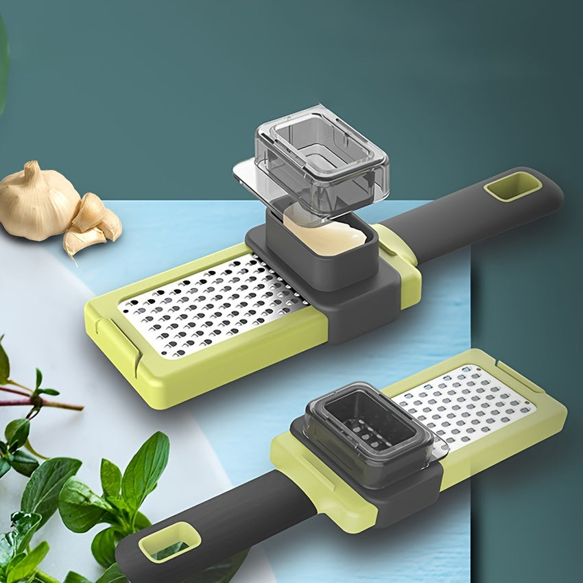 🧄 Grate Master Multifunctional Garlic Grinder & Cheese Grater 🧀