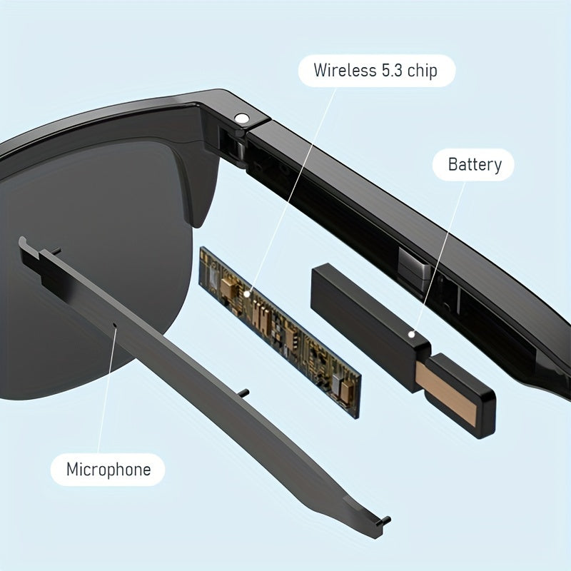 Echo Vision 5.3 Wireless Smart Glasses Headset