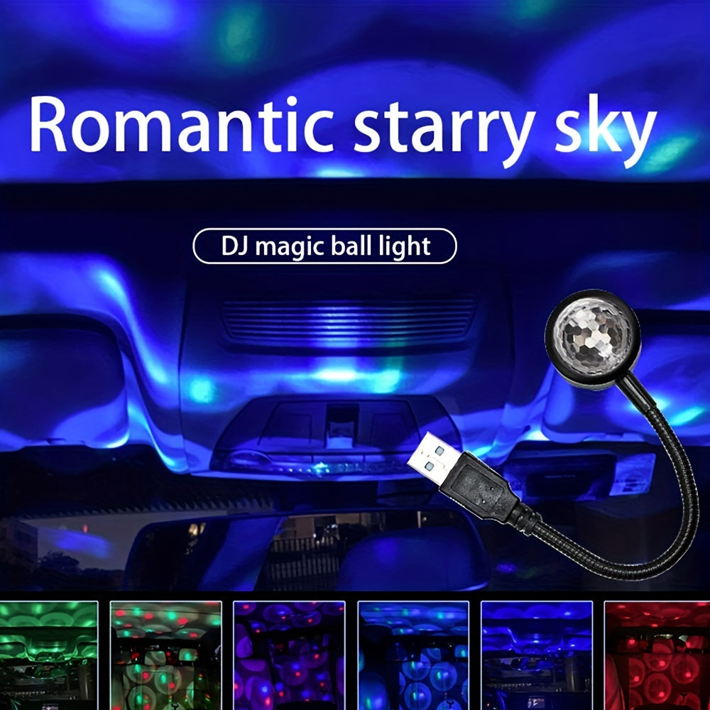 Rhythm Glow USB Car Projector