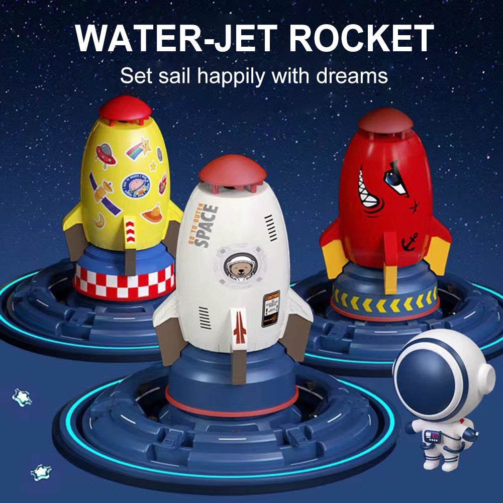 Rocket Launch Splash: Outdoor Water Pressure Rocket Launcher Toy