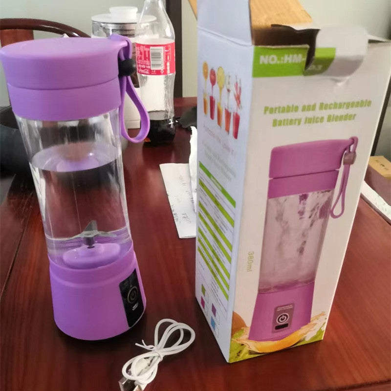 Blend Ease USB Rechargeable Portable Blender: Mini Fruit Juice Mixer