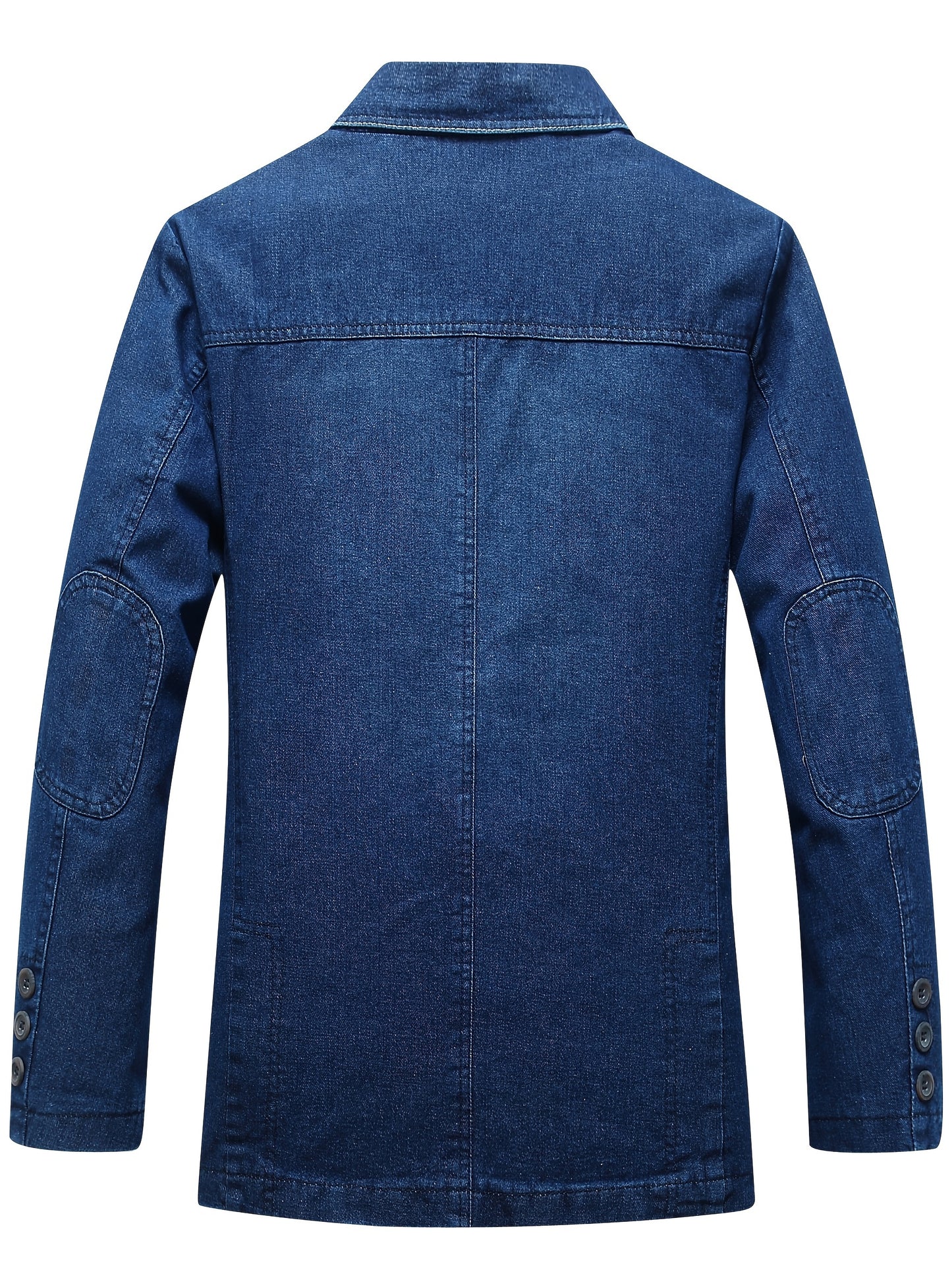 Urban Denim Casual Blazer