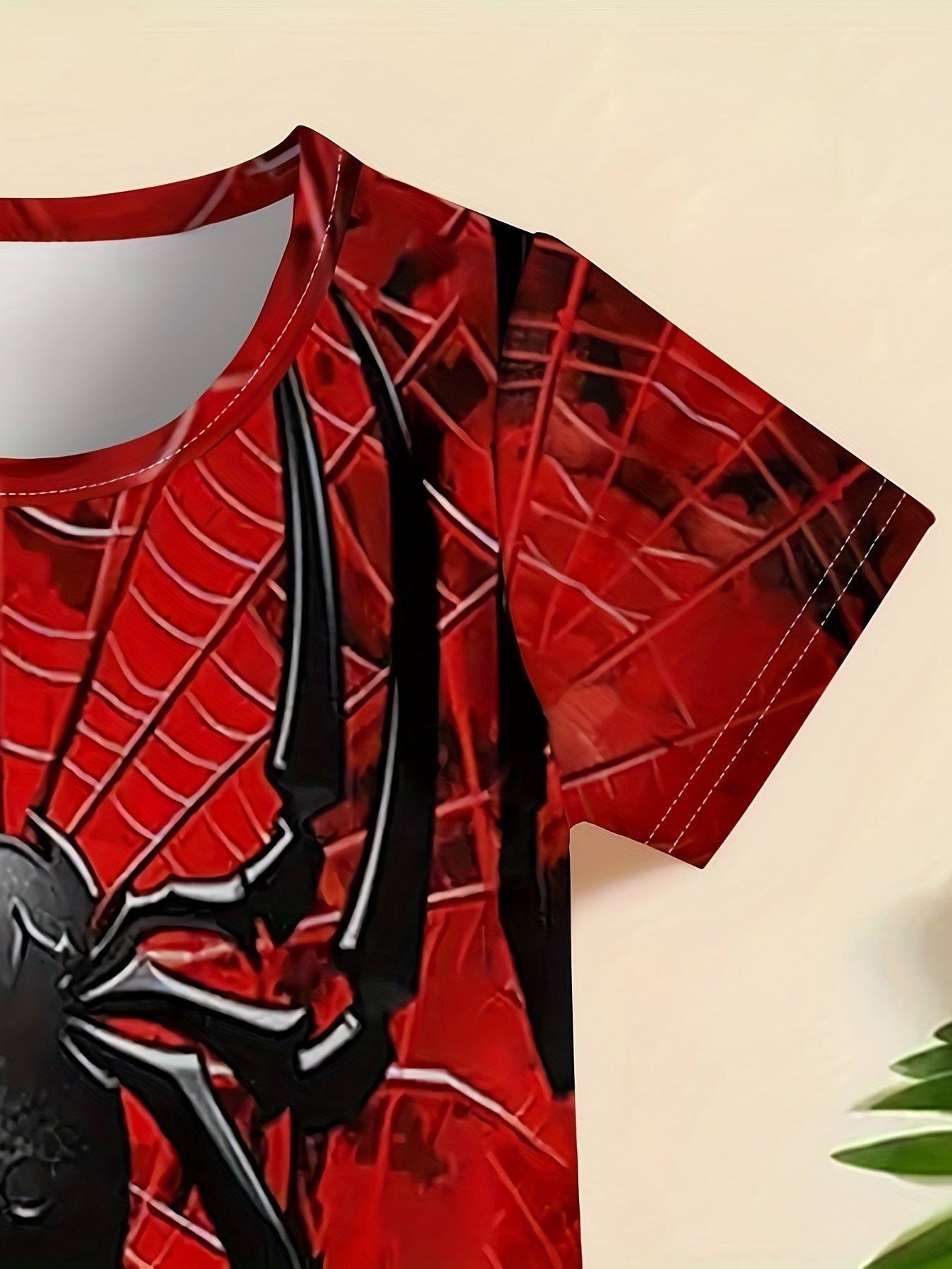 🕷️ Cool Spider Print 2-Piece Set for Boys 🕷️