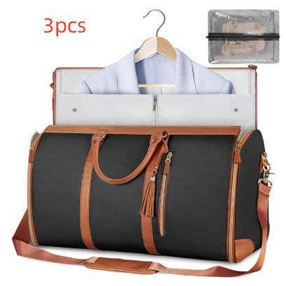 Travel Tote XL: Large Capacity Folding Duffle Bag for Women - Waterproof Suit Bag for Clothes