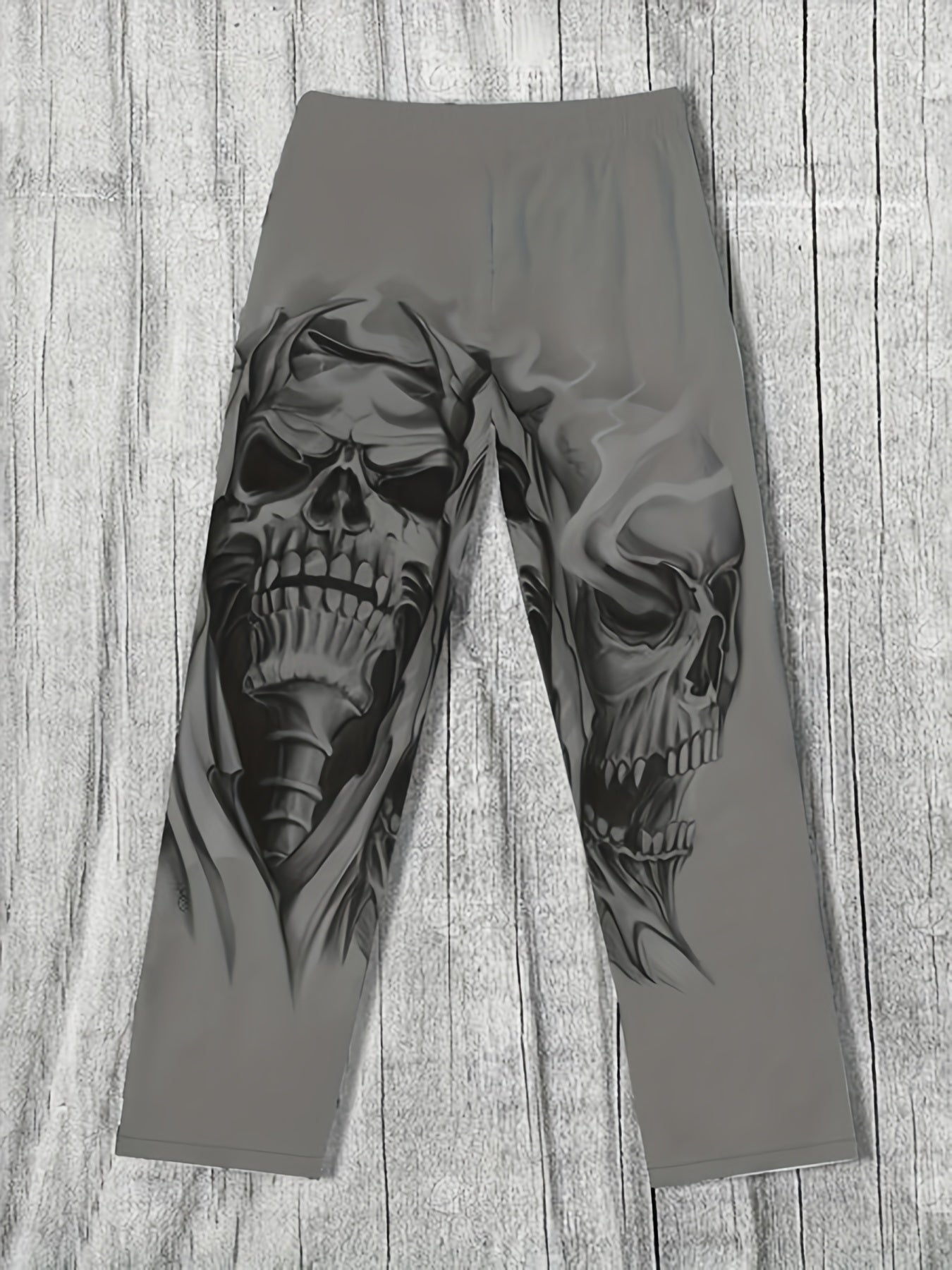 💀 Skull Flex Casual Drawstring Pants 🏋️‍♂️