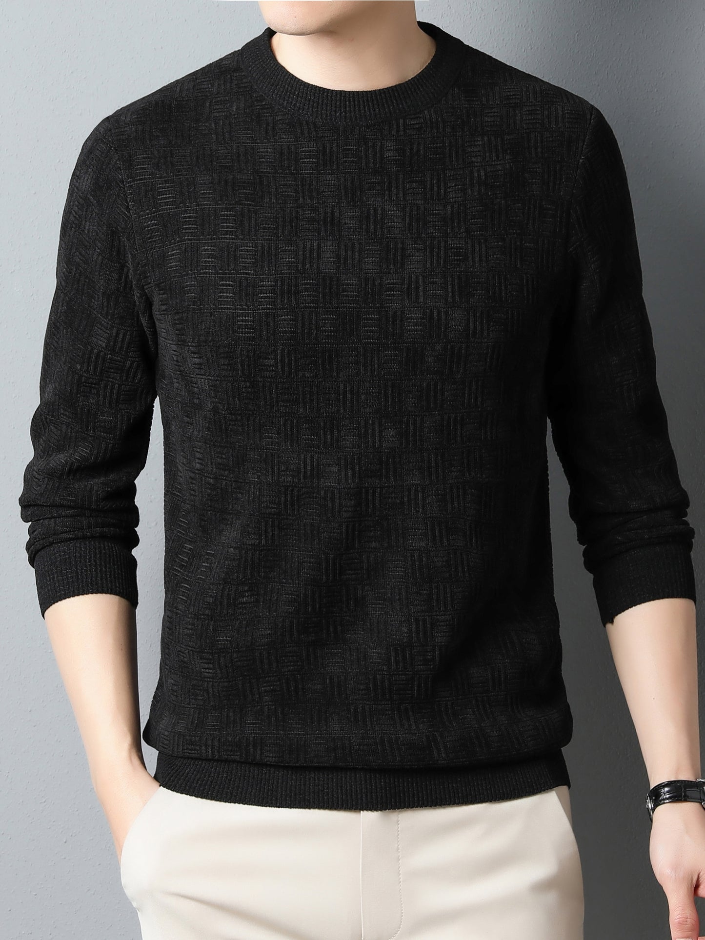 ❄️ Winter Men's Casual Thick Base Sweater 🧥