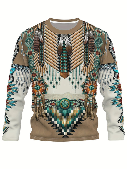 Native American Graphic Sweatshirt