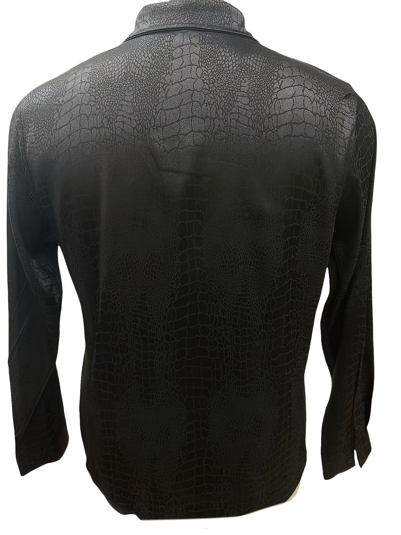 🐊 Croc Master: Crocodile Pattern Long Sleeve Shirt 🌿