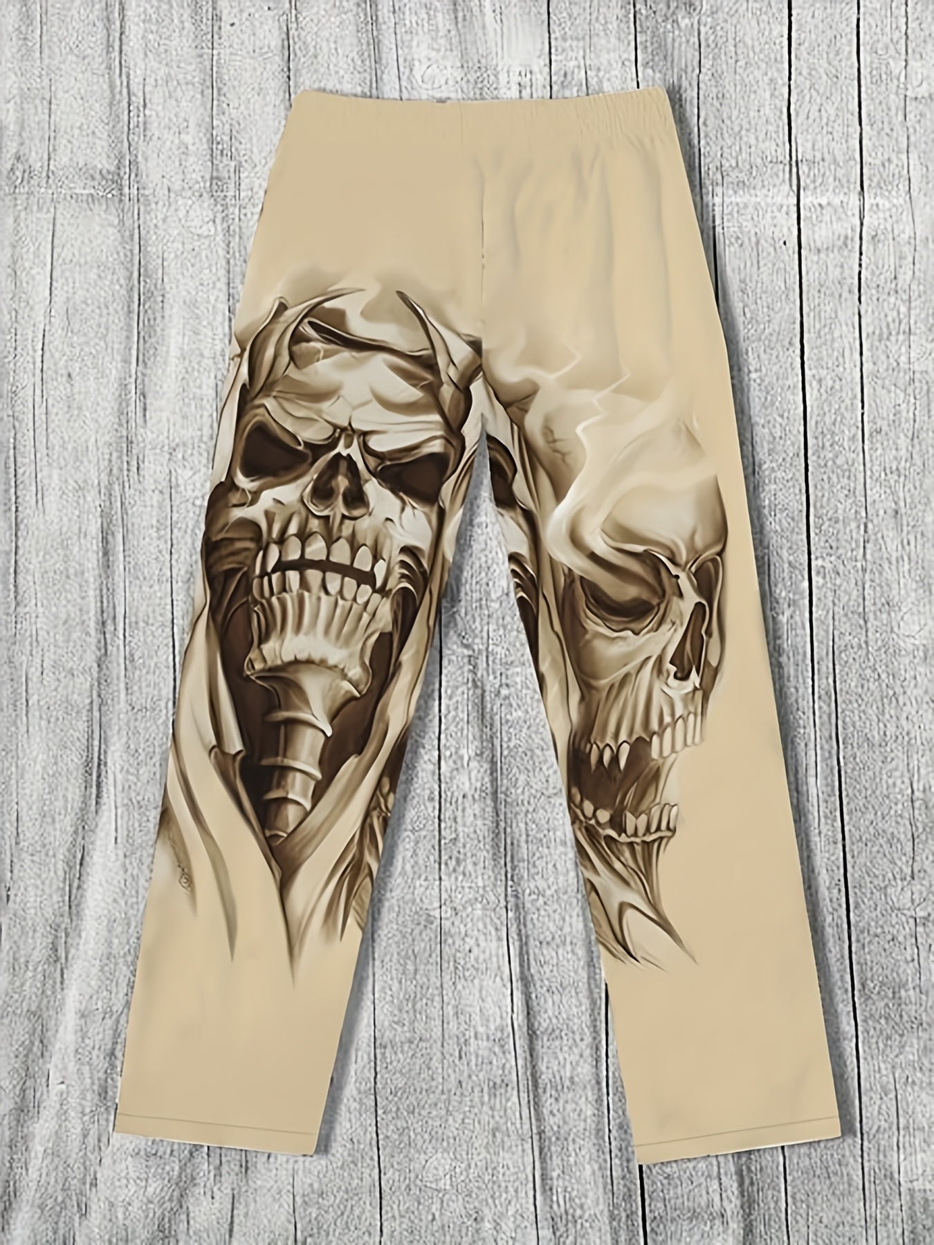 💀 Skull Flex Casual Drawstring Pants 🏋️‍♂️