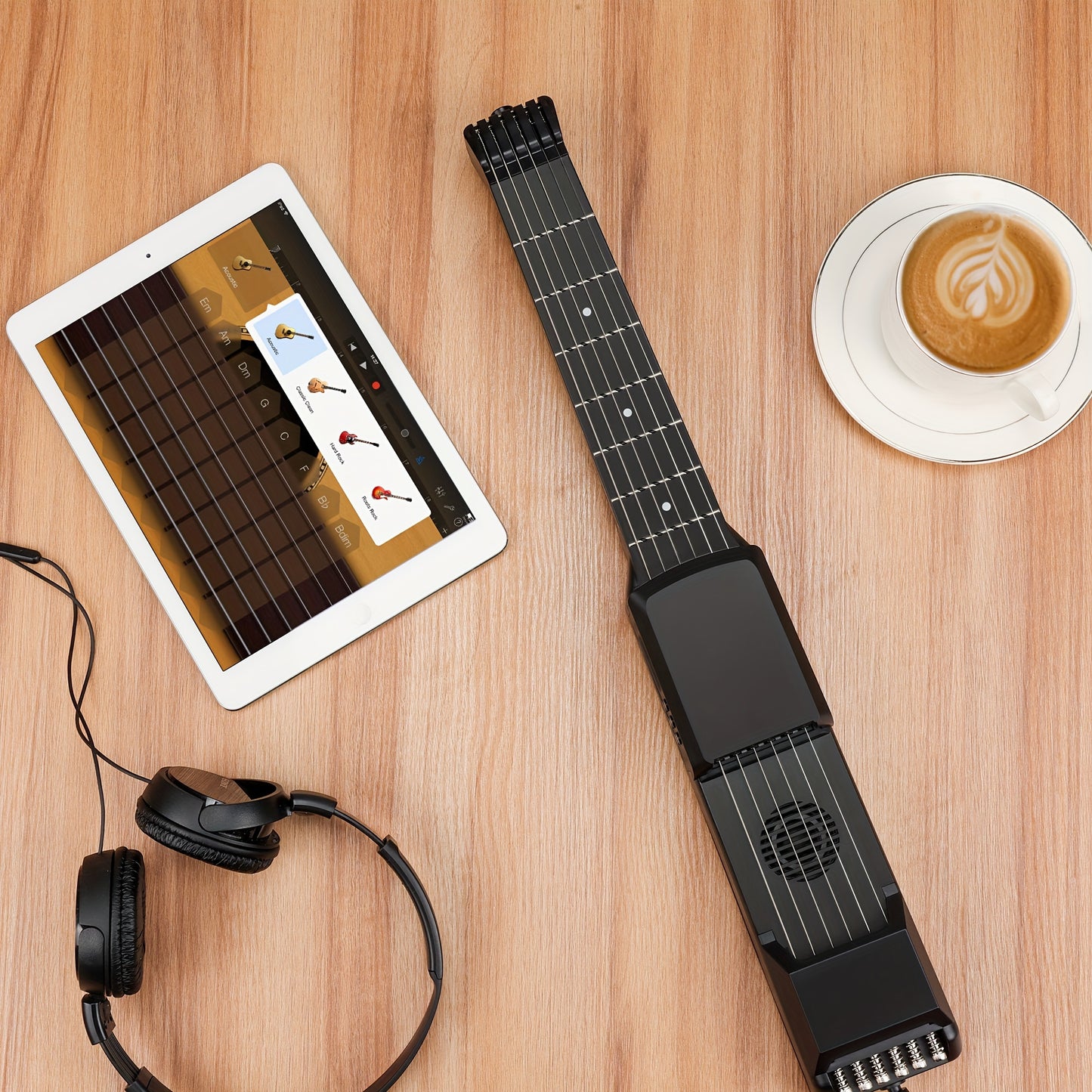 🎸 USB Charging Smart Acoustic Electric Guitar - Your Ultimate Travel & Practice Companion 🎸