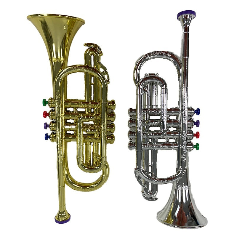 Children's Simulation Musical Instrument Toy Eight-tone Saxophone Four-tone Horn Band Simulation Toy Music Equipment