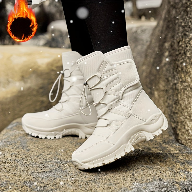 Women's Mid-Calf Waterproof Thermal Snow Boots ❄️