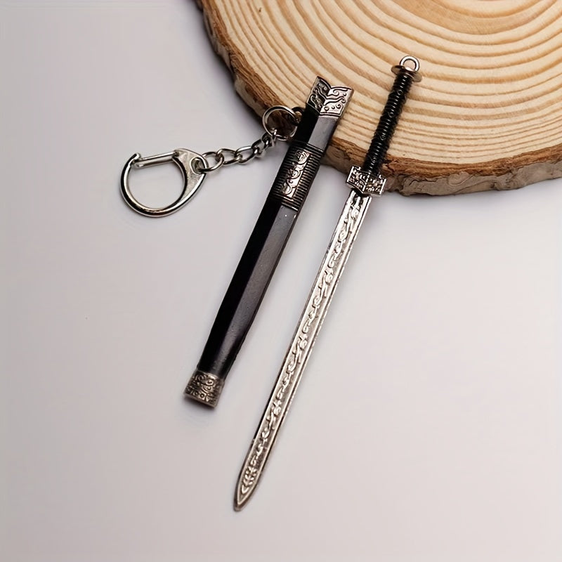 7-Piece Mini Sword Keychain Set ⚔️