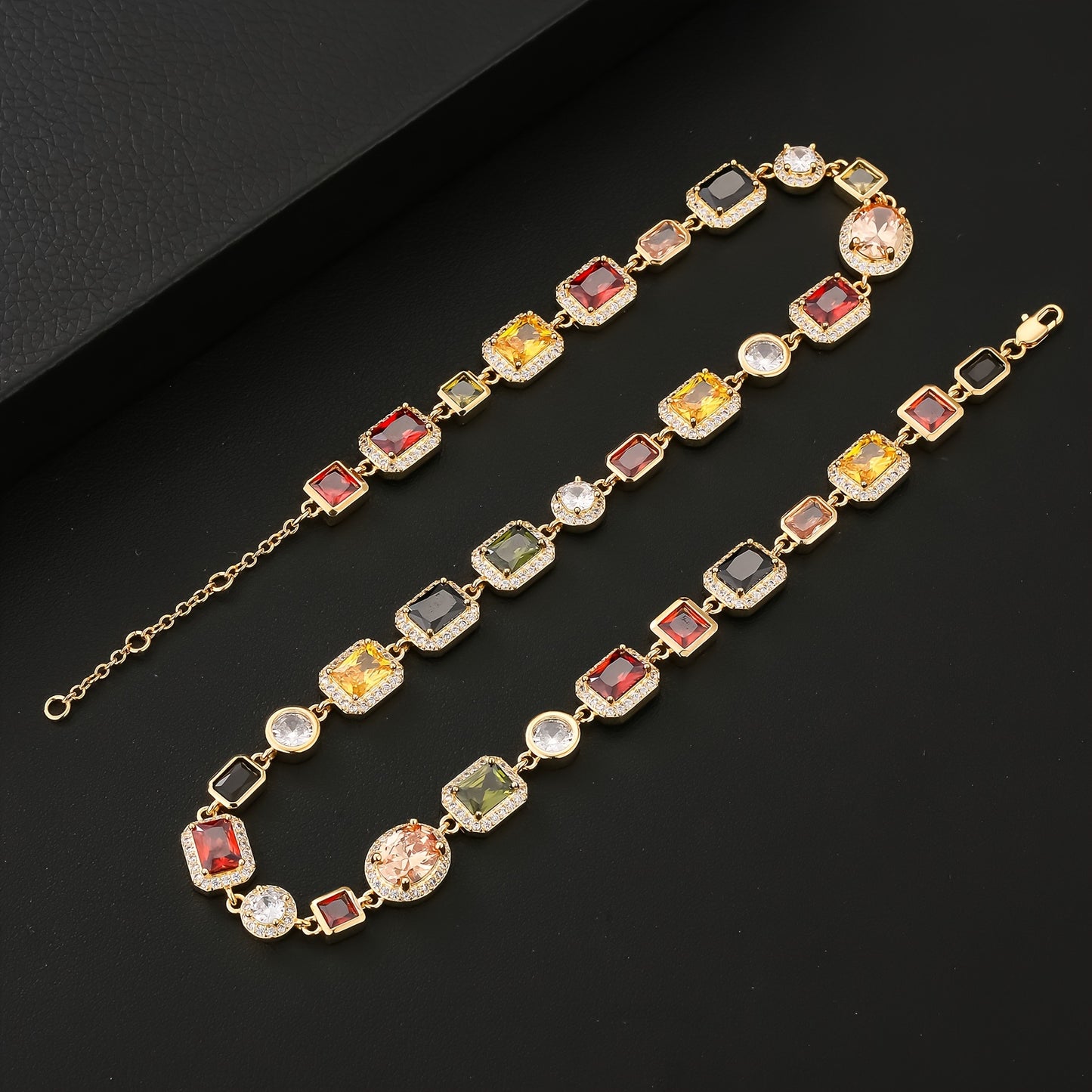 Vintage Charm Necklace – Multi-Shape Irregular Golden Collection ✨