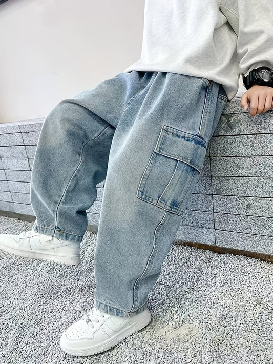 🩳 Trendy Baggy Cargo Pants for Boys 🌟