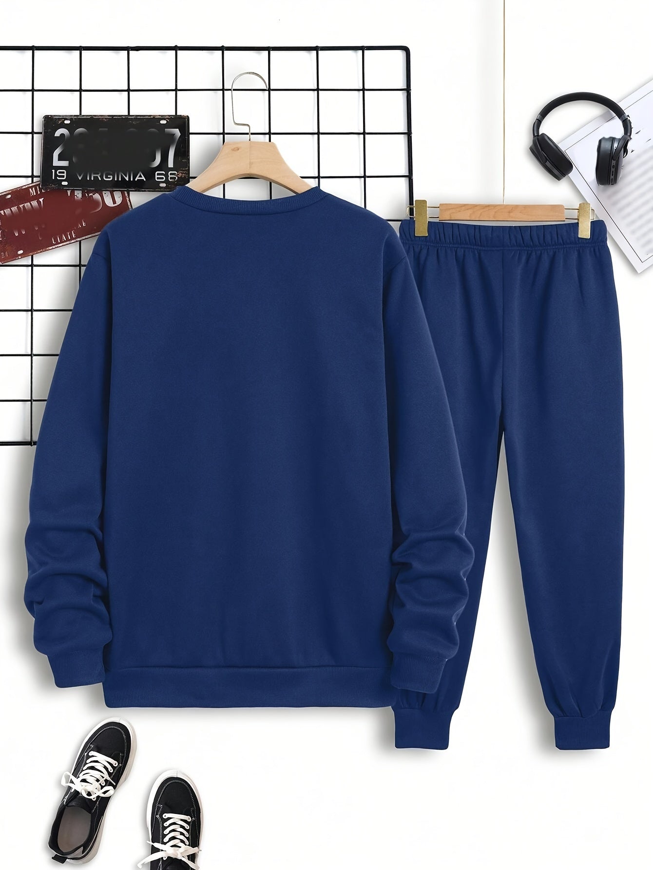 🍂 "Chill Vibes" Casual Sweat suit Set 🏃‍♂️