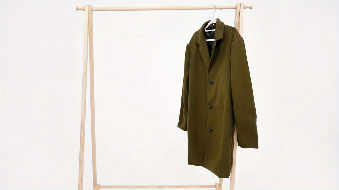 🌧️ "Classic Trench" Mid-Length Coat ☔