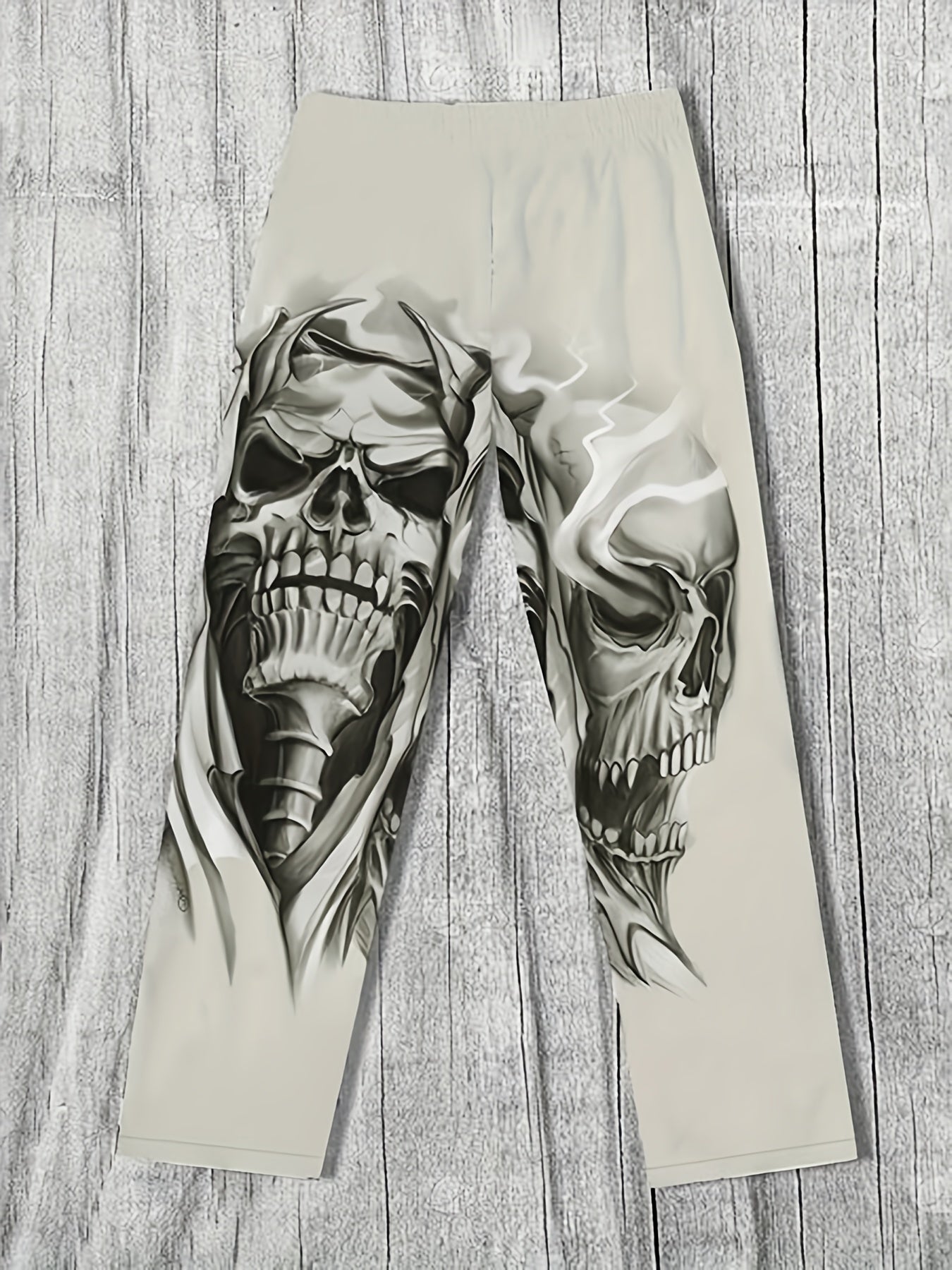 💀 Skull Flex Casual Drawstring Pants 🏋️‍♂️