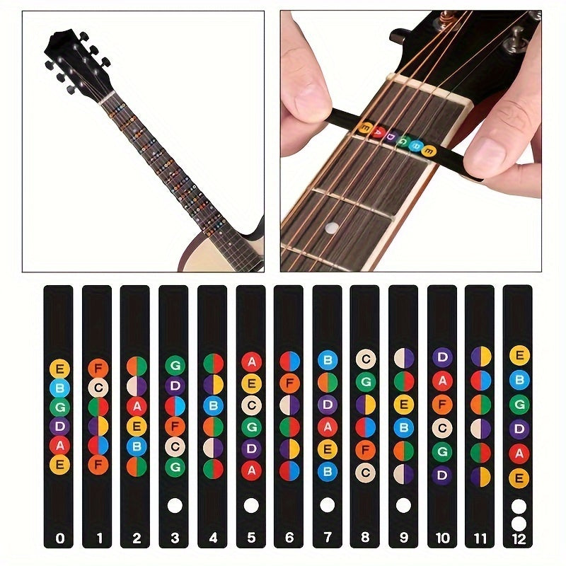 🎸 Strum Star: Fretboard Decal & Melody Helper Set 🌟