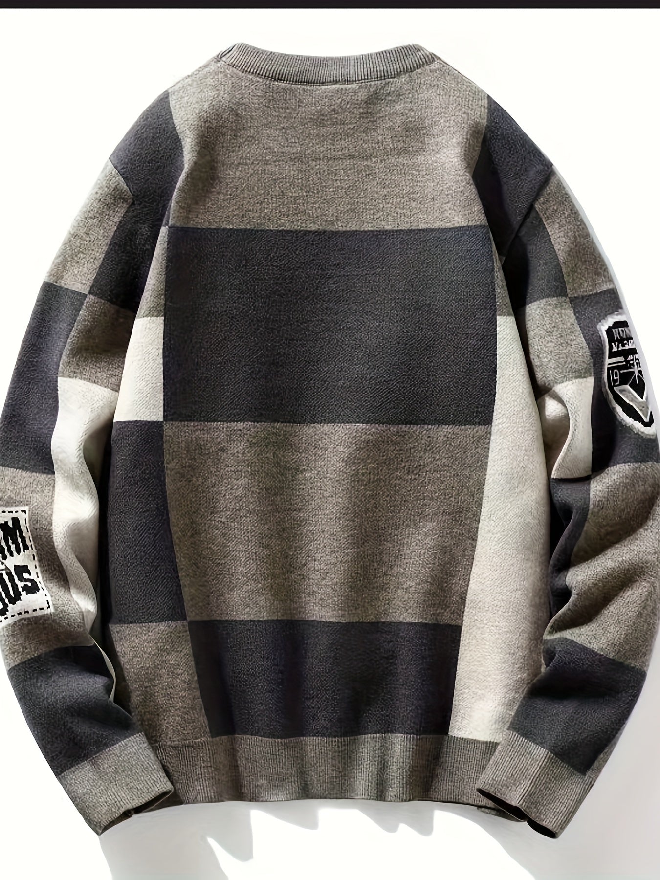 🎨 Men's Casual Crew Neck Pullover with Graphic Prints 🎨