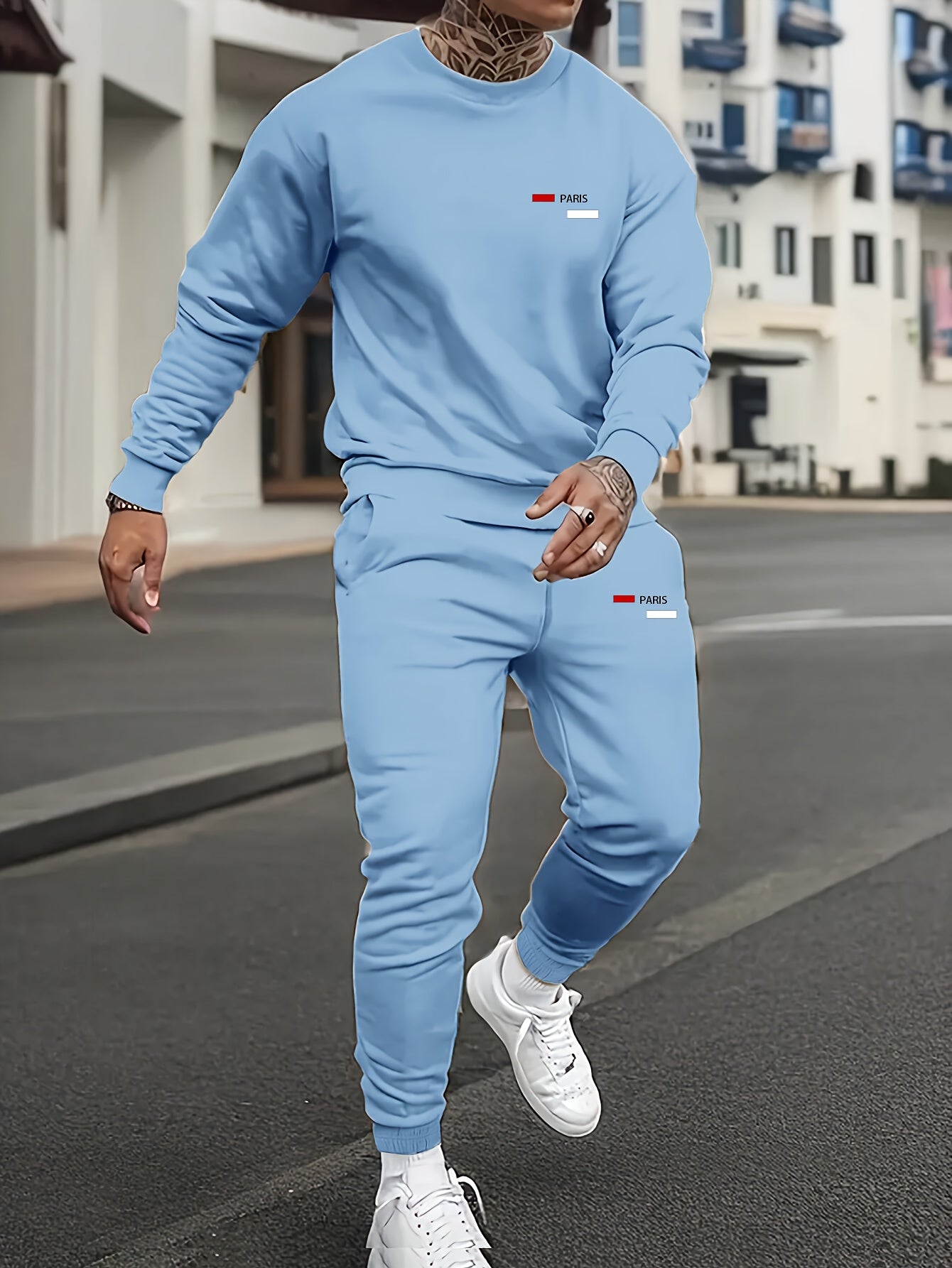 🍂 "Chill Vibes" Casual Sweat suit Set 🏃‍♂️