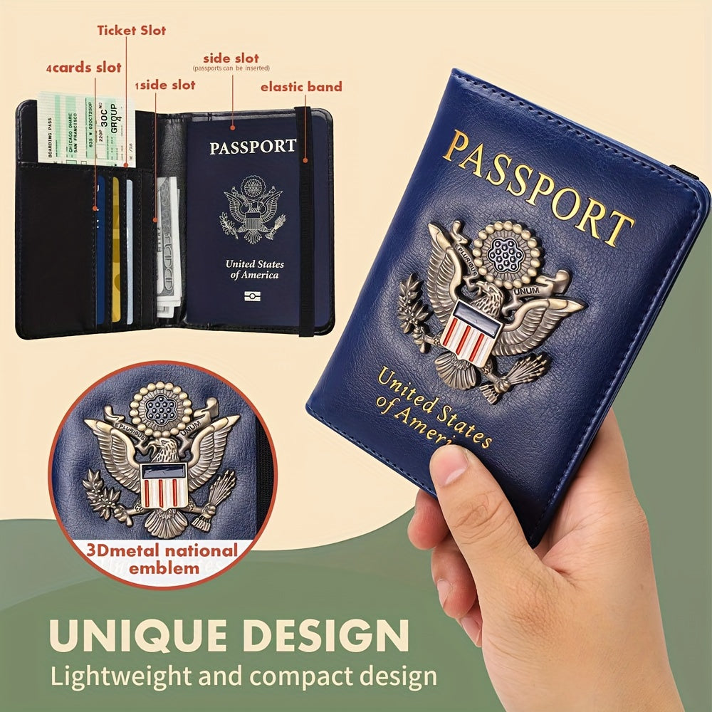 🛂 Customizable Passport Holder Wallet