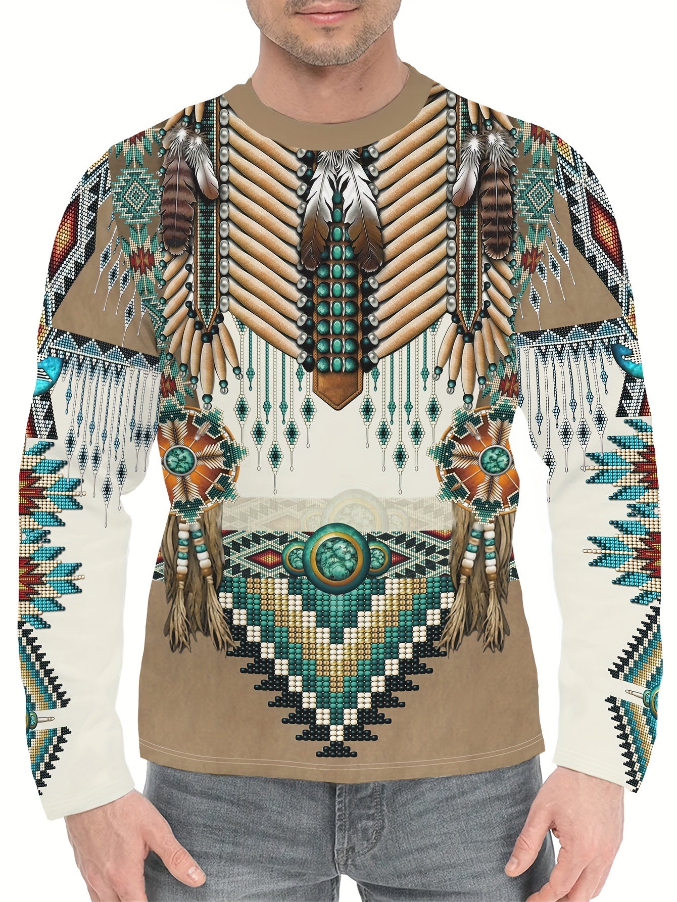 Native American Graphic Sweatshirt