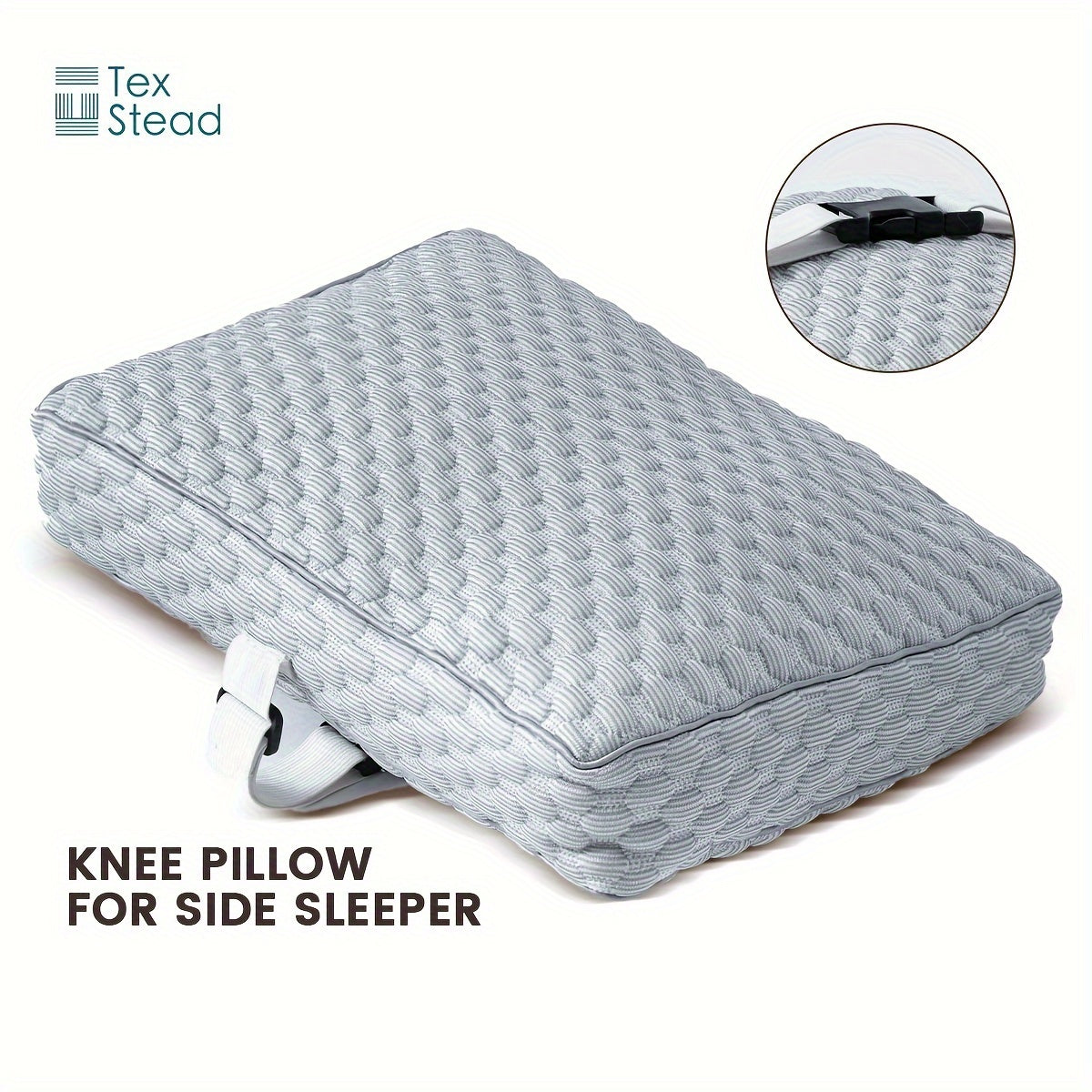 🛏️ TEXSTEAD Comfort Align Knee Pillow 🌟