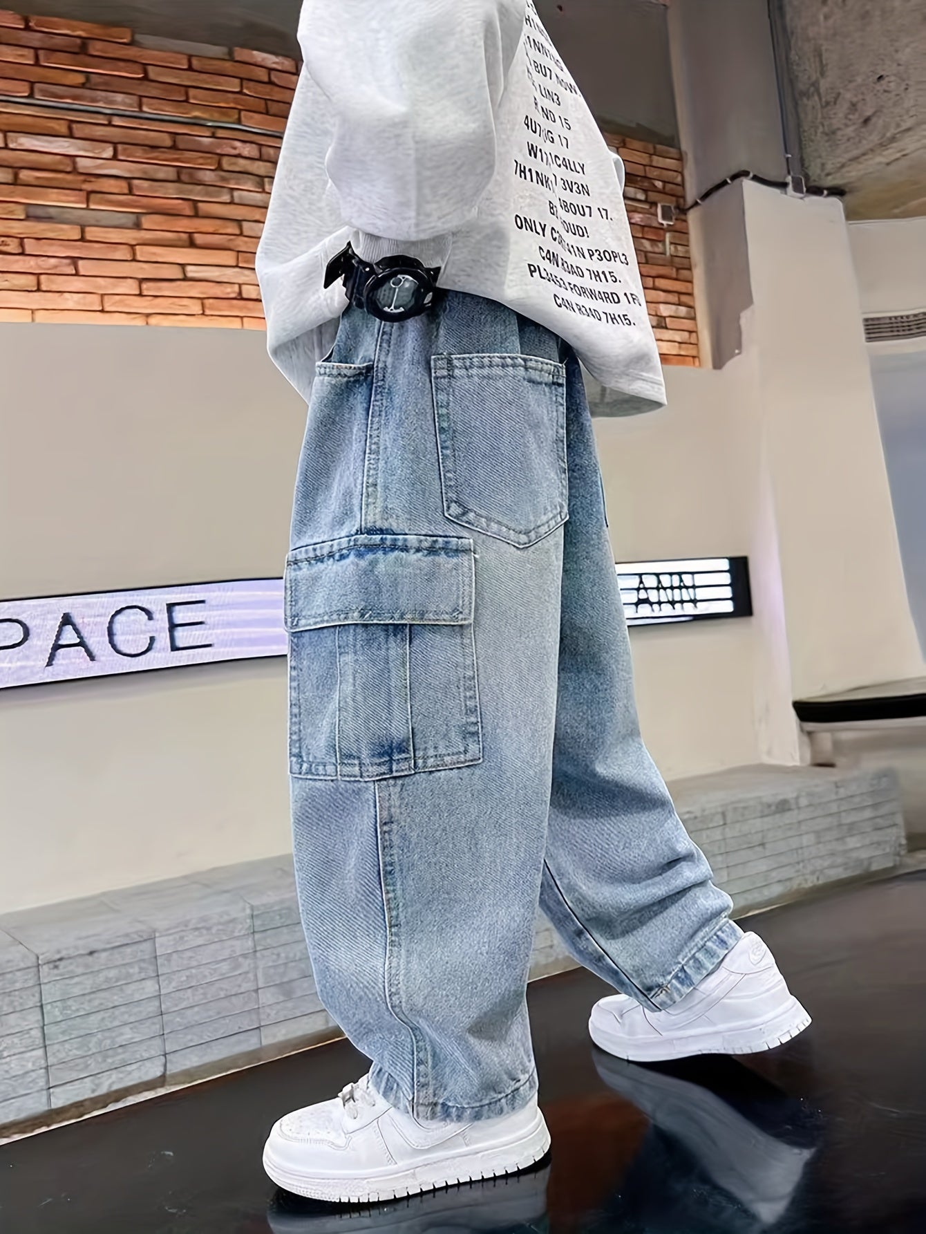 🩳 Trendy Baggy Cargo Pants for Boys 🌟