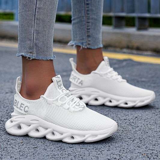 Women's Breathable Mesh Platform Sneakers