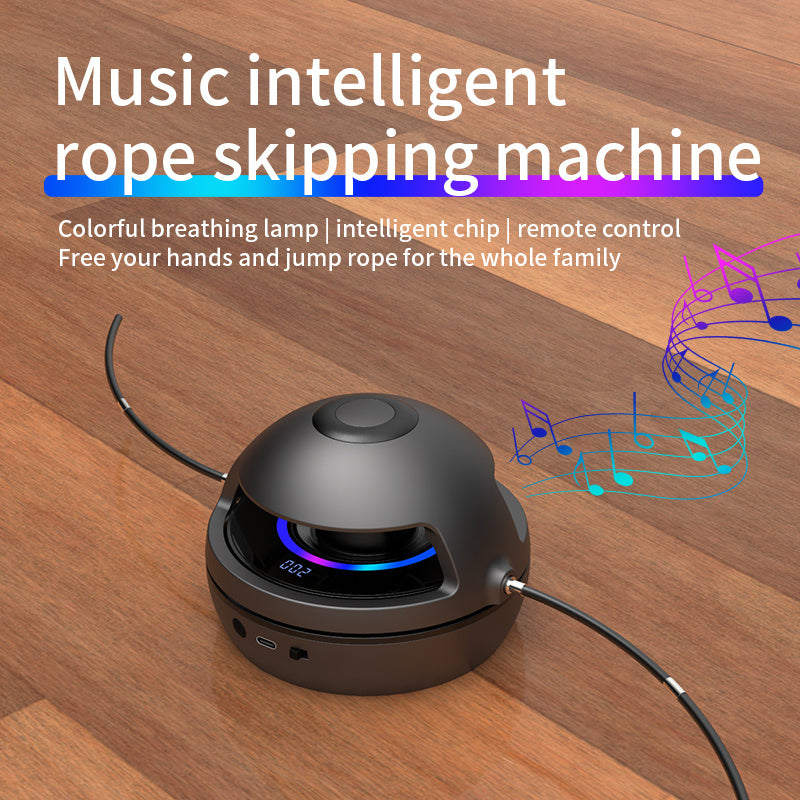 Smart Jump Pro: Smart Rope Skipping Machine with LED Lights and Music Function