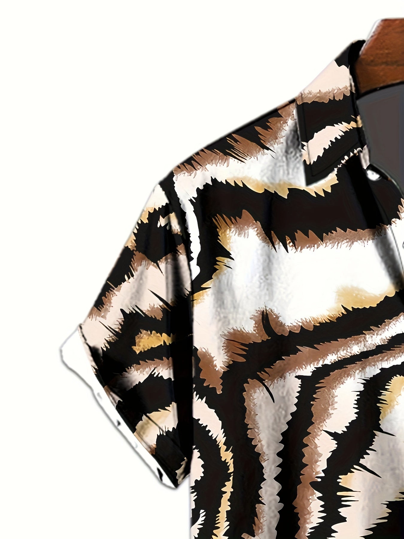 🐆 "Wild Style" Animal Print Button-Down Shirt 🐅