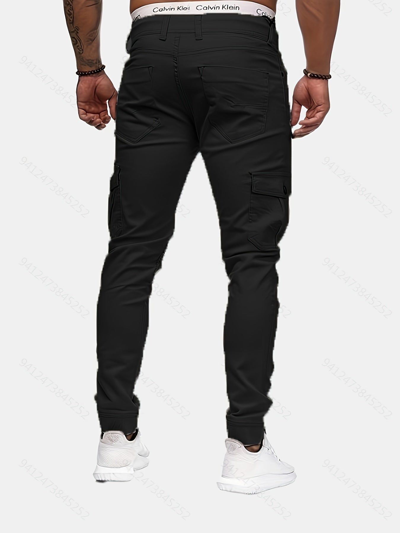 Urban Edge" Flap Pocket Stretch Denim Jeans