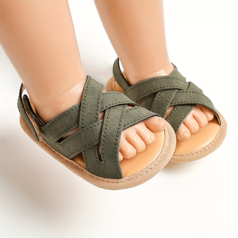 👶 Casual Breathable Open Toe Sandals for Baby Boys