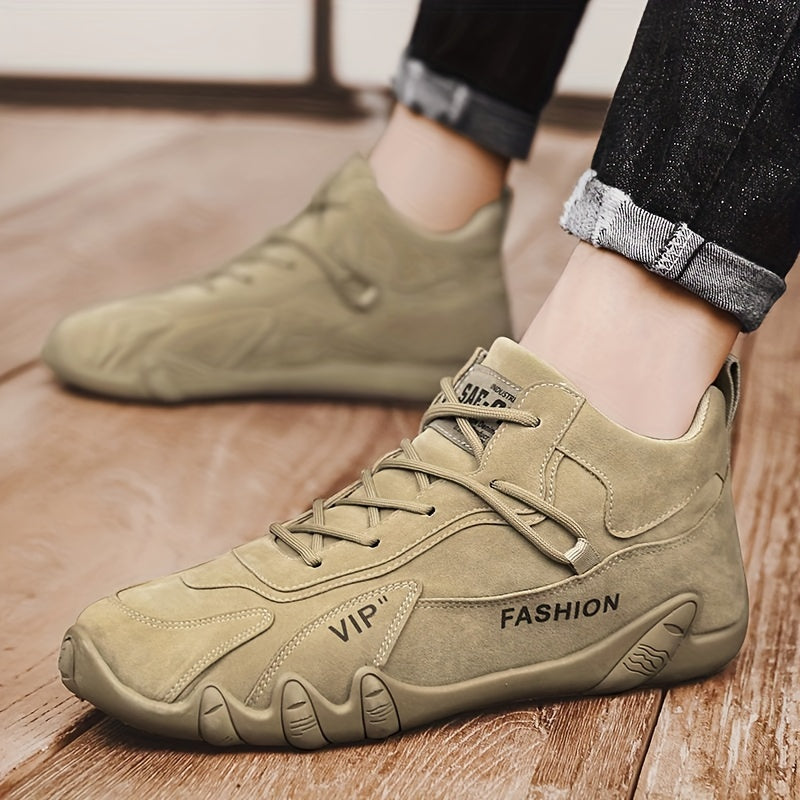 👟 Men's Solid Trendy Sneakers