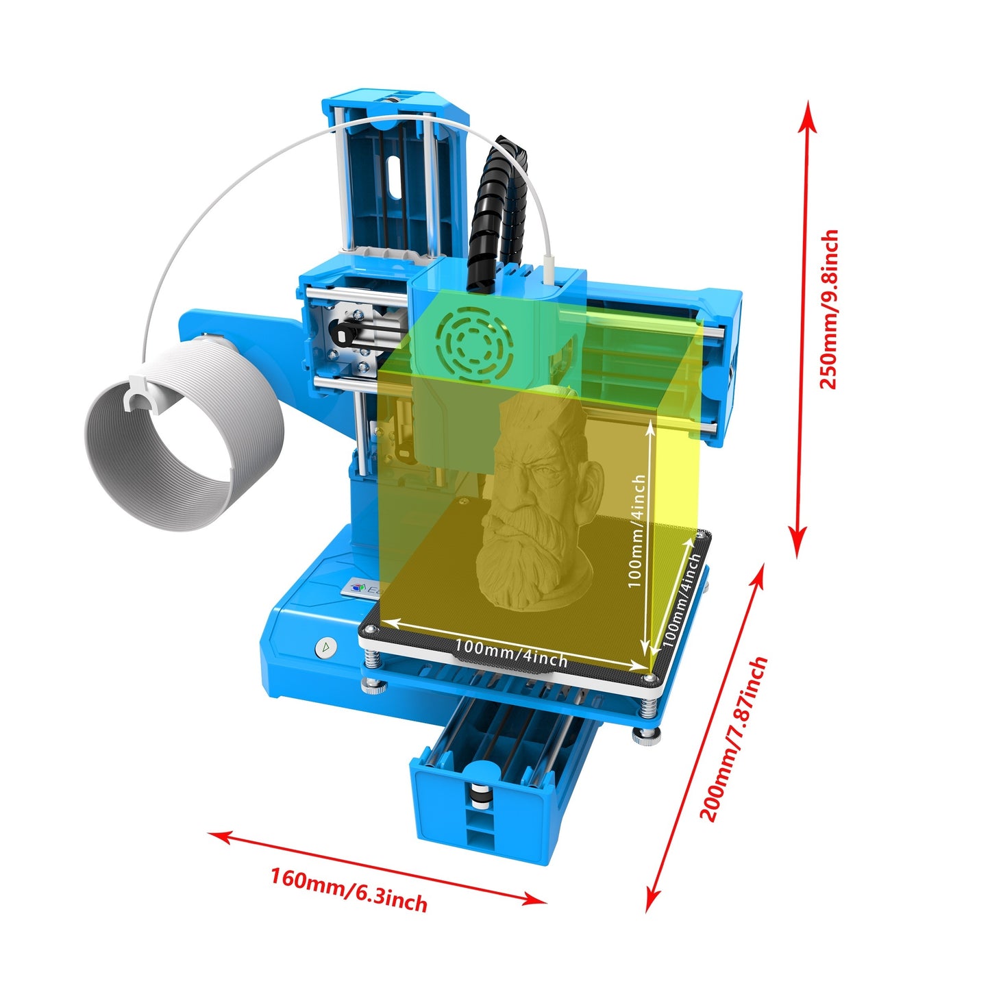 K9 Mini 3D Printer for Beginners