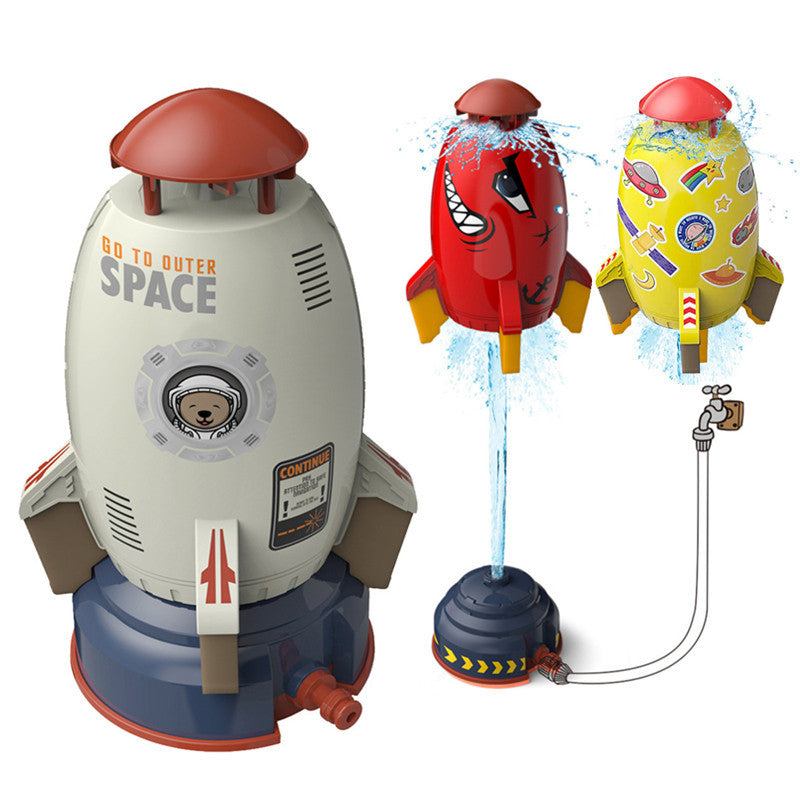 Rocket Launch Splash: Outdoor Water Pressure Rocket Launcher Toy