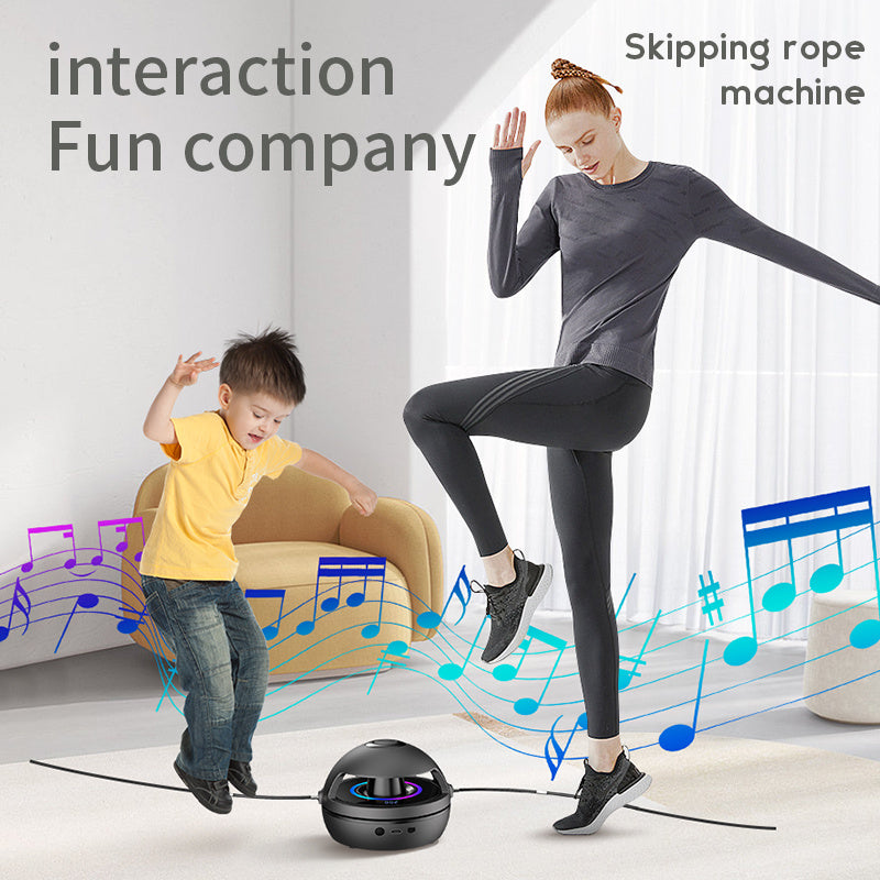 Smart Jump Pro: Smart Rope Skipping Machine with LED Lights and Music Function