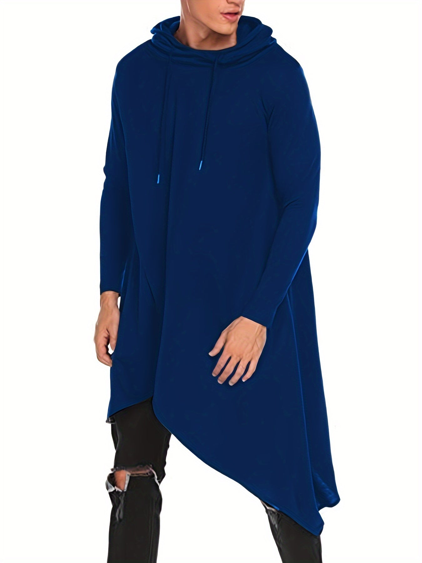 Asymmetric Cool Poncho Hoodie 🌧️🧥