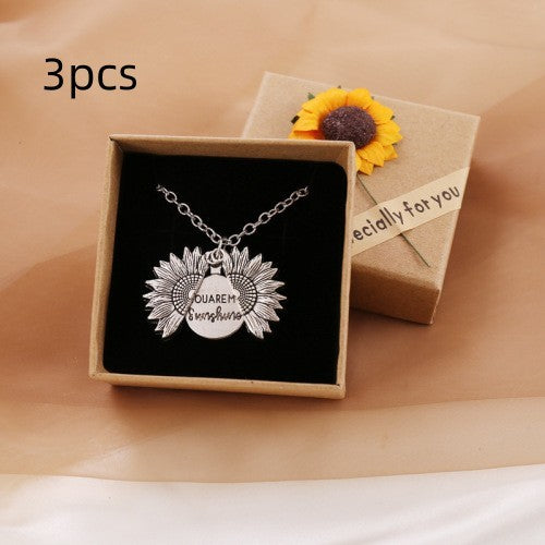 Sunflower Sunshine Necklace: Symbol of Love and Happiness