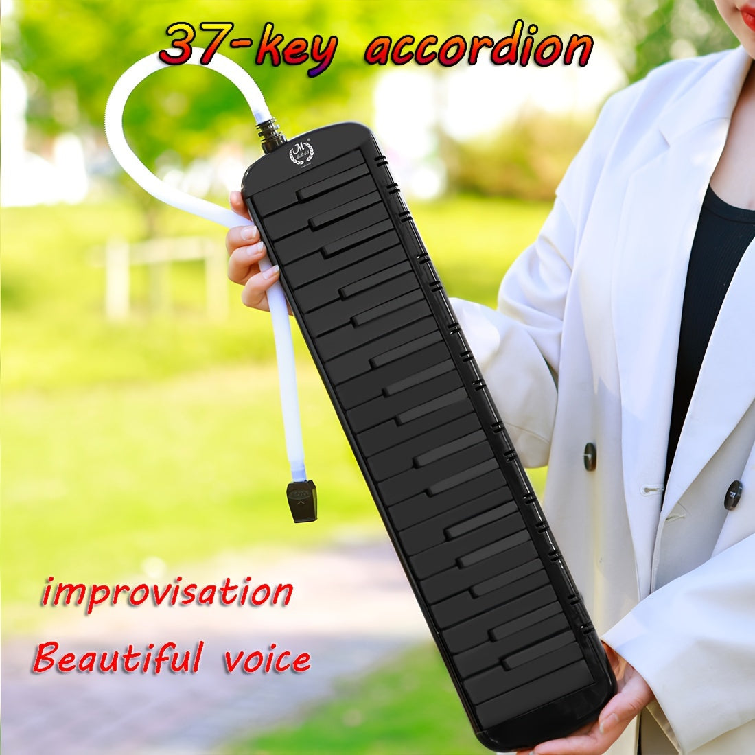 🎶 KF-37 37-Key Accordion - Versatile and Stylish Musical Instrument 🎶