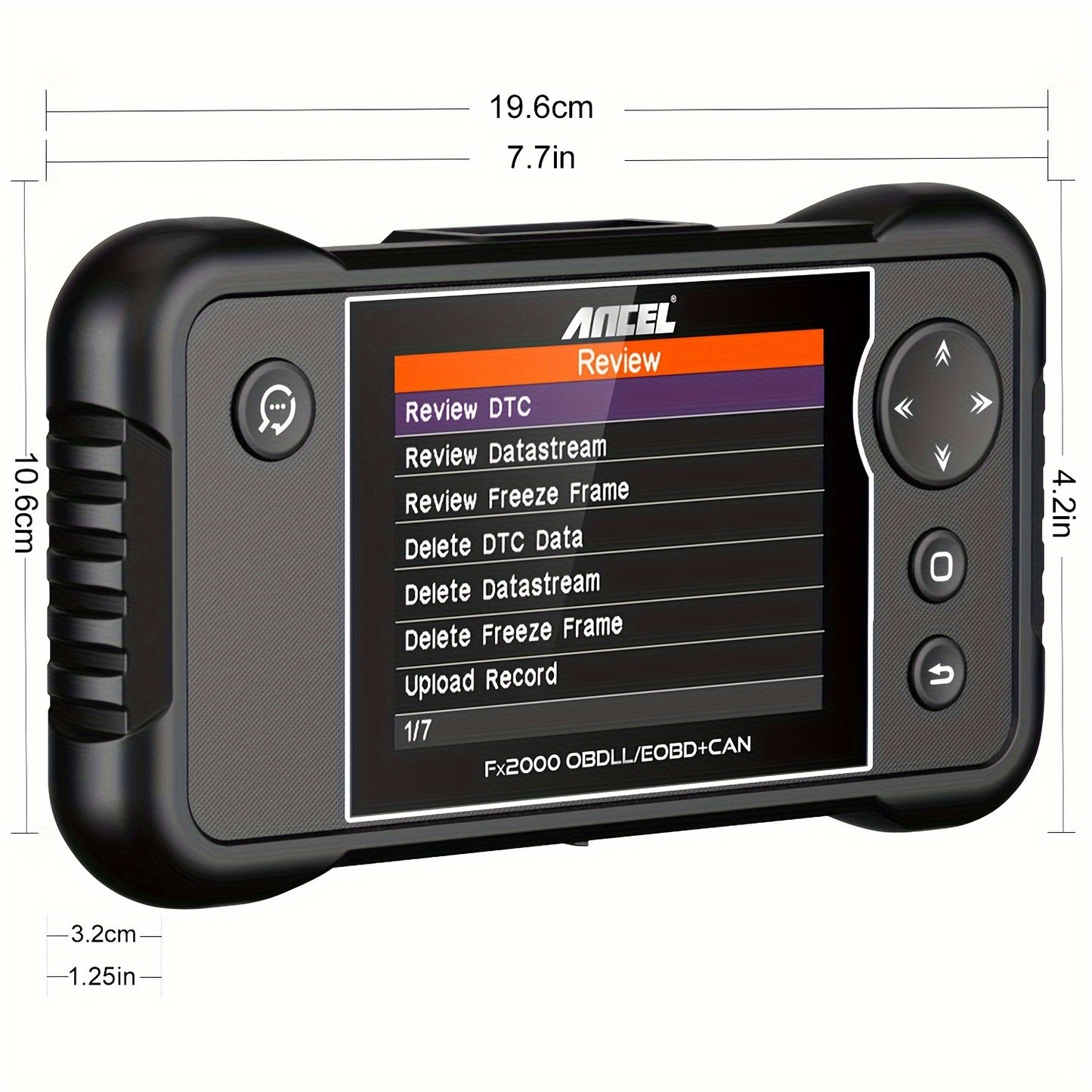 FX2000 Car OBD2 Scanner ABS SRS Transmission Airbag Diagnostic Tool 🚗🔧